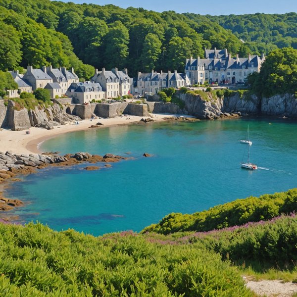 Peut-on trouver une maison de vacances en Bretagne avec des cours de fabrication de savon et des balades en mer?
