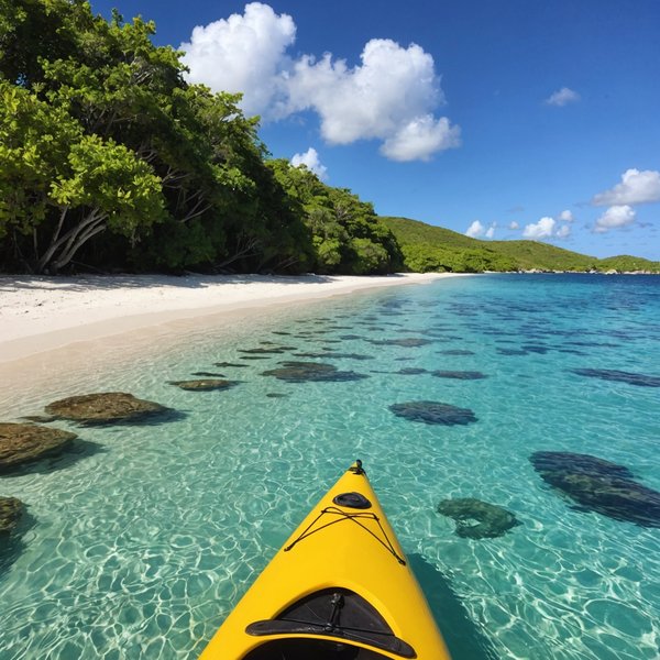 Quels sont les meilleurs conseils pour une excursion en kayak dans les eaux cristallines des Îles Vierges Britanniques?